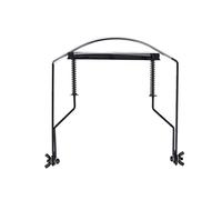Soporte de metal ajustable duradero con 10 agujeros para armónica de 10 agujeros para cuello, soporte de armónica duradero manos libres para armónica de 10 agujeros