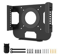 Soporte de metal compatible con Mac Mini M1, M2, M2 Pro Mini VESA/ Wand/Untertisch Halterung für Mac Mini Mitte 2011 bis 2023 M1 M2 Dock Kratzfeste Monitorhalterung für Mac Mini mit Stifthalter