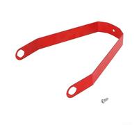 Soporte de metal específico para NINEBOT MAX para soporte de guardabarros trasero compatible con diseño de scooter eléctrico (rojo)