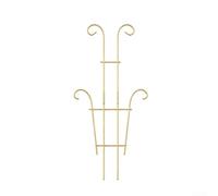 Soporte de metal expandible para plantas para uso en interiores y exteriores con construcción de hierro resistente a la corrosión que soporta guisantes de hiedra Pothos Monstera y especies trepadoras