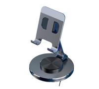 Soporte De Metal For Teléfono Móvil Con Escritorio Giratorio De 360°, Compatible Con IPhone, Teléfono Móvil, Teléfono Inteligente, Lector De Teléfono Ipad.(YY Gray)