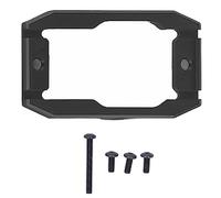 Soporte de Metal ligero de aleación de montaje Servo de aluminio Control de dirección de coche RC para Traxxas 1/18 TRX4M (negro)