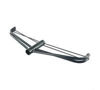 Soporte de metal para árbol de Navidad con patas plegables para un fácil almacenamiento, diseñado para árboles artificiales de 4 a 6 pies de alto con postes centrales de menos de 1.25 pulgadas y 3