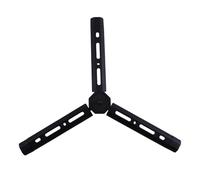 Soporte de metal para cámara, 4 posiciones ajustables, diseño plegable, patas antideslizantes para iluminación de estudio, grabación de video, trípode para videocámara