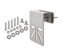 Soporte de metal para cámara de seguridad solar EufyCam S4 | Montaje seguro plateado resistente a la intemperie