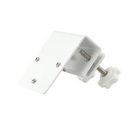 Soporte de metal para canalón eufy Security eufyCam S340, E42, E30, soporte de cámara exterior con acabado blanco