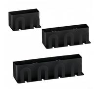 Soporte de metal para cepillo de dientes montado en la pared con bandeja de almacenamiento y gancho para tazas, práctico organizador de baño para cepillos de dientes, maquinillas de afeitar y peines