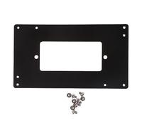 Soporte de metal para conversión de componentes internos en carcasas de PC para agujeros de montaje de 82,5 mm 1U fuente de alimentación