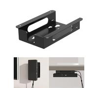 Soporte de metal para Dell Docking Station y soporte de pared para Dell UD22 WD19 WD22TB4 WD25 SD25 Serie Dock & Adaptador de corriente para portátiles con tornillos Brida