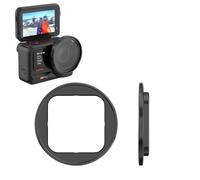 Soporte de Metal para Filtro de Lente para Insta360 Ace Pro 2, Soporte de Metal para Filtro Marco Protector para filtros de 49mm, Accesorios para cámaras Deportivas