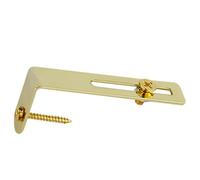 Soporte de metal para guitarra eléctrica, con tornillos, tuerca, dorado/plateado/negro