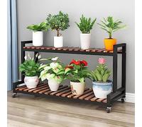 Soporte de metal para plantas con estante de flores de varios niveles, capacidad de 200 kg, diseño que ahorra espacio para almacenamiento en interiores y exteriores