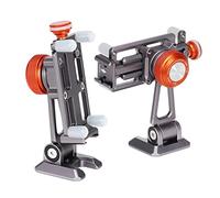 Soporte de metal para trípode de cabeza esférica, adaptador de montaje de trípode para smartphone con zapata fría, rotación 360 para teléfono celular soporte abrazadera para iPhone 11 12 Pro iPhone X