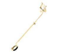Soporte de metal pequeño para partituras de flauta ajustable, soporte de música pequeño con clip de puntuación de metal para reproductor de instrumentos de viento