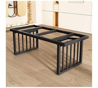 Soporte de metal resistente para marcos de escritorio de 28.7 pulgadas, patas ajustables para oficina, conferencias y comedor, impermeable, resistente al desgaste, capacidad de carga de 250 kg