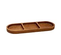 Soporte de mezcla de sabores divididos | Bandejas de madera para alimentos | para cocinar en el hogar, cocina, dulces, pan, leche, patatas, verduras, frutas 060930