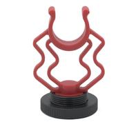 Soporte de micrófono a prueba de impactos: soporte de micrófono ajustable para condensador y DSLR | Soporte de cámara reductora de vibraciones para entrevista