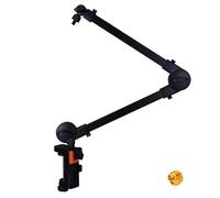 Soporte de micrófono Ajustable con Brazo articulado y Abrazadera for Escritorio, Kit de Audio Esencial