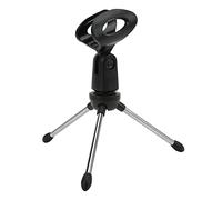 Soporte de micrófono de escritorio ajustable con abrazadera para Retrosnap Cámara Llavero, fabricado en acero inoxidable premium y diseño antideslizante ideal para transmisión en vivo y conferencias