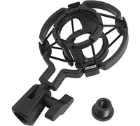 Soporte de micrófono LUORNG bm800 universal negro antivibración para micrófono condensador de estudio, soporte de clip de micrófono