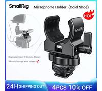 SmallRig 2352 Soporte para micrófono de cañón con zapata para flash