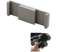 Soporte de micrófono para micrófono DJI para MINI, conector transceptor con cabezal de transmisor dual, accesorio de radio estéreo compatible (gris)