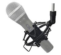 Soporte de micrófono para Samson Q2U Shure SM58 ATR2100-USB Behringer Xm8500, soporte de clip de micrófono para micrófono dinámico de 28 mm a 32 mm de diámetro como AT2005-USB Shure PGA48 PGA58,