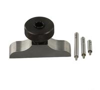 Soporte de micrómetro de medición de profundidad de construcción robusta con un diseño de funcionamiento suave; viene completo con tres varillas de extensión de diferentes longitudes (63 x 17 mm)