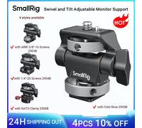 Soporte de monitor ajustable giratorio e inclinable SmallRig con soporte de zapata fría, para SmallHD para monitor Atomos/montaje de pantalla 2905B Screws Mount 2904B
