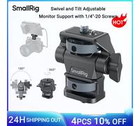 Soporte de monitor ajustable giratorio y inclinable SmallRig con tornillos de 1/4 "-20, abrazadera para cámara DSLR para Ninja V para monitor V+ -4886 4886