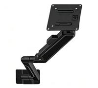 Soporte de monitor ajustable para pantalla de computadora de 13 a 32 pulgadas, soporta 20 libras, fácil de instalar, soporte de pared para monitor