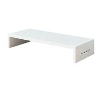 Soporte de Monitor - Amplificador de estante de ventilación, Soporte para computadora Impresora de Oficina, Borde de mesa elevado | Organizador de escritorio para impresoras Pantalla Portátil Hogar