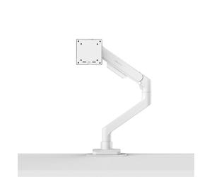 Soporte de monitor BenQ Ergo Arm BSH02 blanco, 20 kg, ajuste manual y gestión de cables