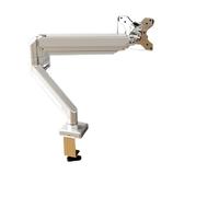 Soporte de Monitor con Brazo robótico y rotación Escritorio(Singlescreenpearlwhite)