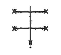 Soporte de Monitor Cuádruplo Ewent EW1514 13" - 32" Negro