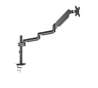 Soporte de Monitor de Brazo extendido, Estirable, Vertical, invertido, telescópico y Giratorio.