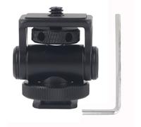 Soporte de monitor de campo con bloqueo seguro y amplia compatibilidad para monitores de cámara de 5 y 7 pulgadas, inclinación ajustable, giro de