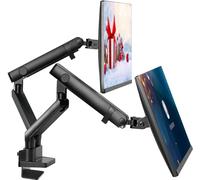 Soporte de Monitor Dual para Escritorio - Brazo para 2 Monitores de hasta 32 Pulgadas - Compatible con VESA