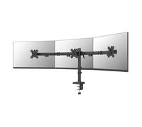 Soporte de monitor Neomounts DS60-600BL3 triple ajuste altura e inclinación hasta 27"
