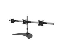 Soporte de Monitor para Soporte de Monitor Triple Soporte de Montaje de Escritorio para Monitor de aleación de 15"-27" Brazo de Montaje de Monitor Ajustable con VESA de 75/100 mm, soporta