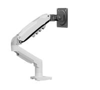 Soporte de Monitor telescópico con Brazo articulado y rotación telescópica.