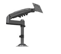 Soporte de Monitor telescópico con Brazo articulado y rotación telescópica.