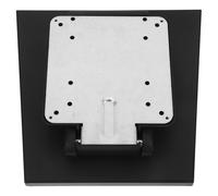Soporte de Monitor Vertical Negro de Hierro Plegable y Ajustable | Plegable, Ahorra Espacio y Portátil, para Terminales Pos y Mostradores en Casa, Color Negro