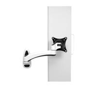 Soporte de Monitor y Teclado, Ajustable en Altura, Plegable | Bandeja for teclado, Giratorio, Montaje en pared(FE111W-M single-section arm wall mount)