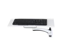 Soporte de Monitor y Teclado, Ajustable en Altura, Plegable | Bandeja for teclado, Giratorio, Montaje en pared(FE212W-T2 2-section arm wall mount keyboard tray)