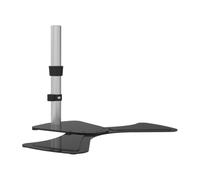 Soporte de Monitor y Teclado, Brazo articulado, Bandeja for