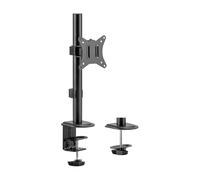 Soporte de Monitor y TV de Mesa, rotación e inclinación, Capacidad de 9 kg, para Pantallas de 17 a 32 Pulgadas, Ideal para optimizar Espacio.