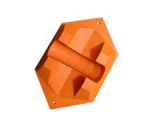 Soporte de monopatín ABS de alta resistencia para ruedas de 100-120 mm de diámetro, diseño antiinclinación, soporte de estacionamiento para propietario de rueda lisa para motocicleta