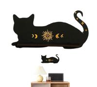 Soporte de montado en la pared, estante de exhibición de gótico | Estante de madera de pared para exhibición de - Estante de almacenamiento apto para gatos para cocina, dormitorio, comedor, habitación