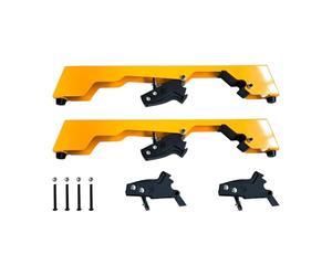 Soporte de montaje 2 piezas N087366 N087367 N087369 compatible con soporte de sierra ingletadora DeWalt DW723 DWX723 DWX724 DWX725 DWX725B DE7023 DE7030 DW7231 DE7025-XJ